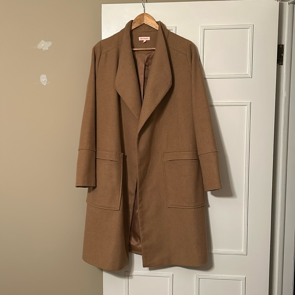 Tailored Polyester / Wool Coat
